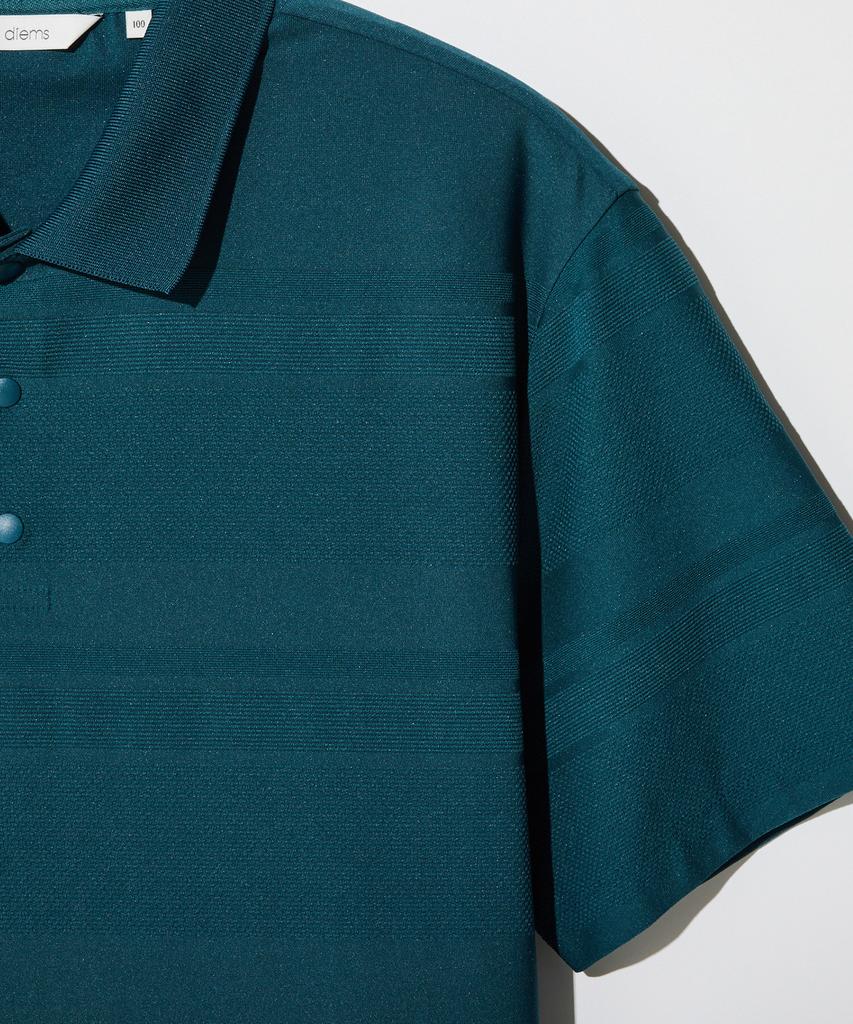 STCO Diems Coolite 100% Polyester Collared T-Shirt_Green (Classic Fit)_Dtsxb08Cse