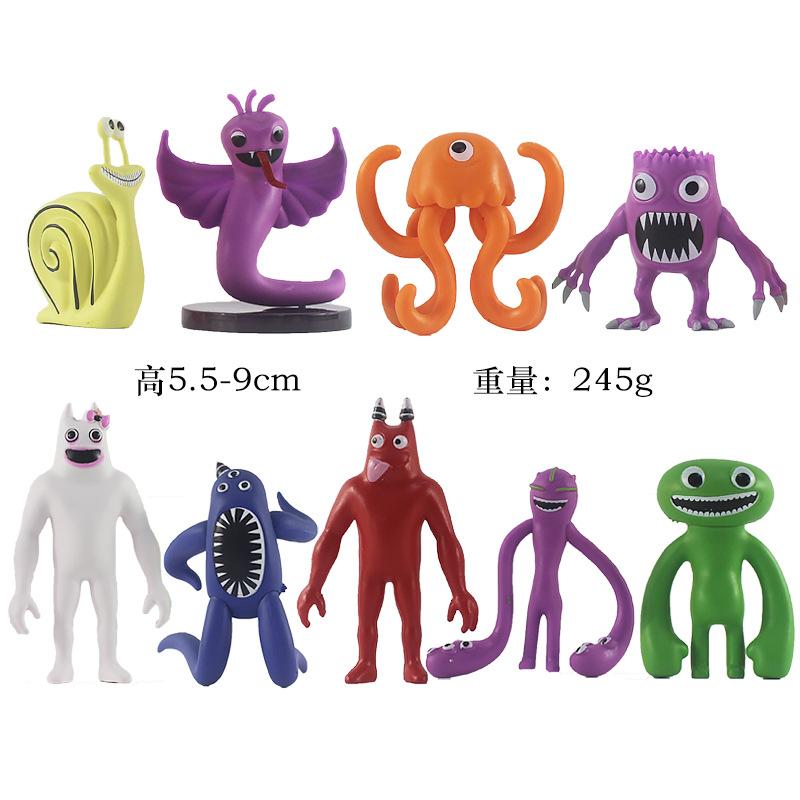 Nieuwe 5-9cm 9 Stuks Ban Ban Kleuterschool Handgemaakte Pop 9 Banban Tuin Monster Olifant Ornament Pop Jongen Verjaardagscadeau orange