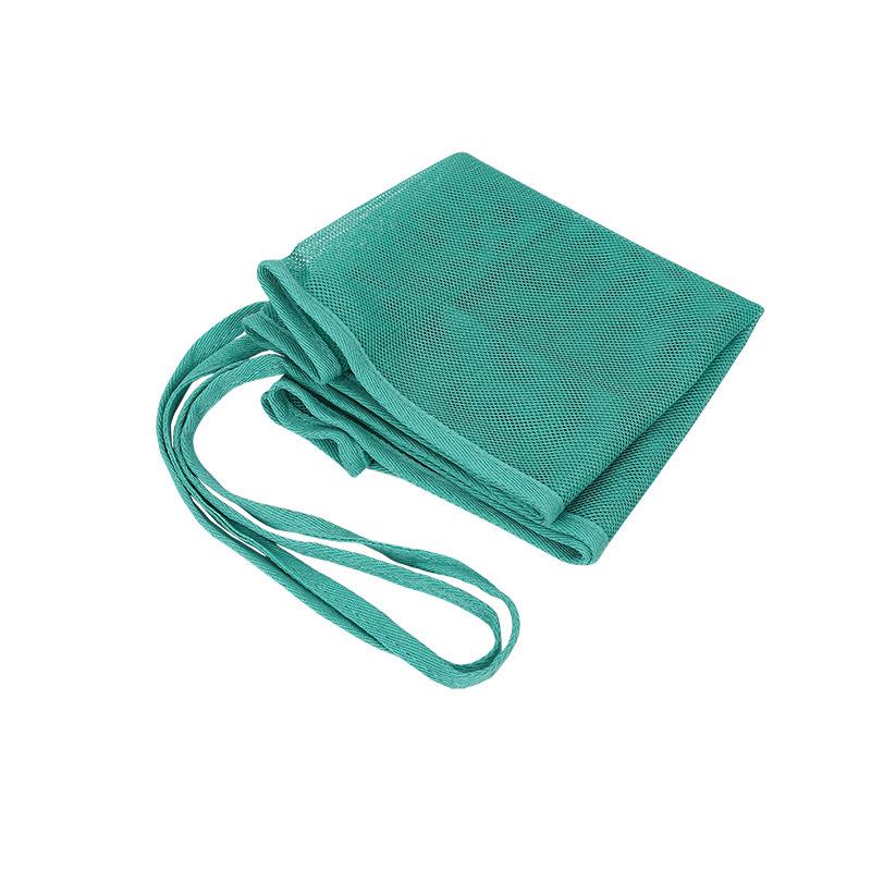 Ins Wind Transparent Mesh Shopping Bag Fashion Light And Versatile Large-capacity Portable Shopping Bag Beach Mesh Bag