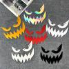 Happy and evil devil smile Decals & Bumper creative&funny stickers for cartoon fans&lover,high quality for car trucks motorcycle