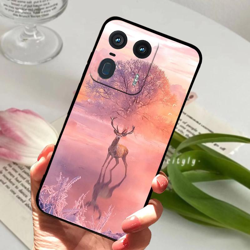 Silicone Case For Motorola Edge 50 Ultra X50Ultra Phone Cover Fashion Soft TPU Shockproof Bumper For Moto Edge50 X50 Ultra Funda