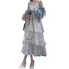 Pure Desire Wind White Suspender Dress Female Spring and Summer Beach Seaside Vacation Temperament Drape Sweet Long Skirt