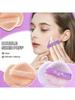 1/3PCS Multi Functional Powder Puff, Two Sided Cleansing Powder Puff (Orange And Purple), Makeup Rem