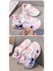 Girls' Kuromi Warm Velvet Sports Shoes: Autumn/Winter 2025, Non-slip Casual Toddler Shoes