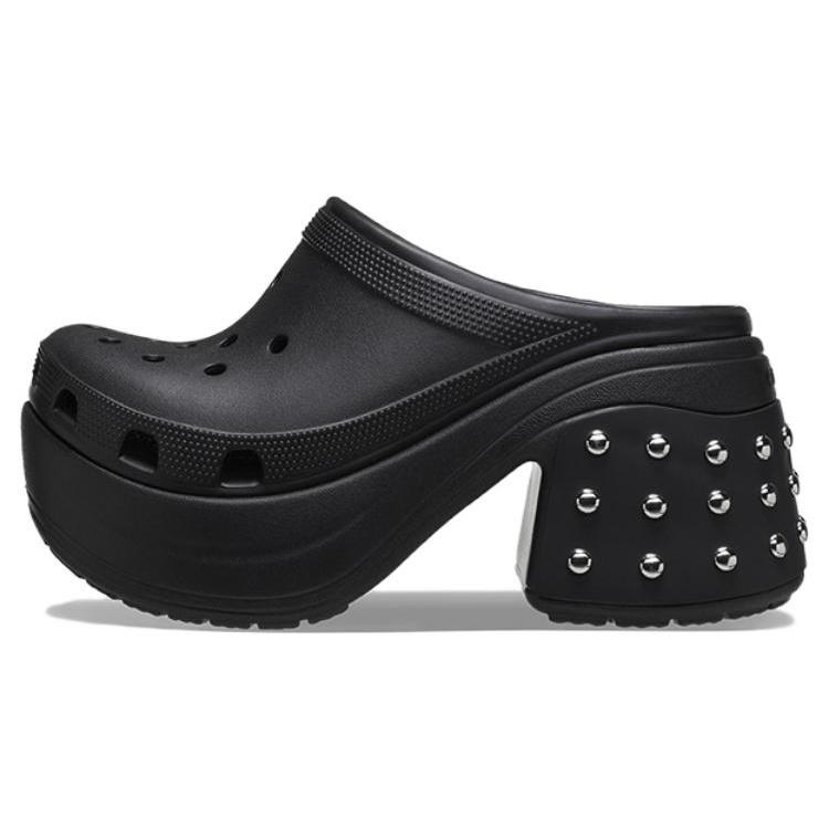 (WMNS) Crocs Siren Studded Clogs Black Women s 209017 EU 41-42