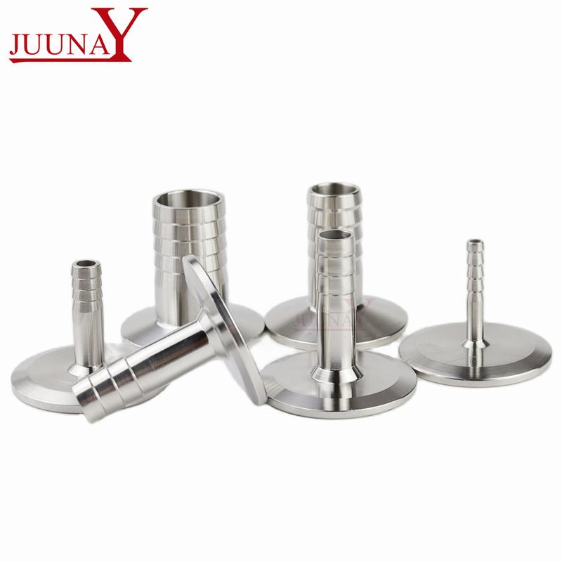 6mm/8mm/10mm/12mm/19mm/51mm Edelstahl SS304 Sanitärschlauchstutzen Rohrverschraubung Klemme OD 50,5mm-64mm passend für 1,5" 2" Tri Clamp