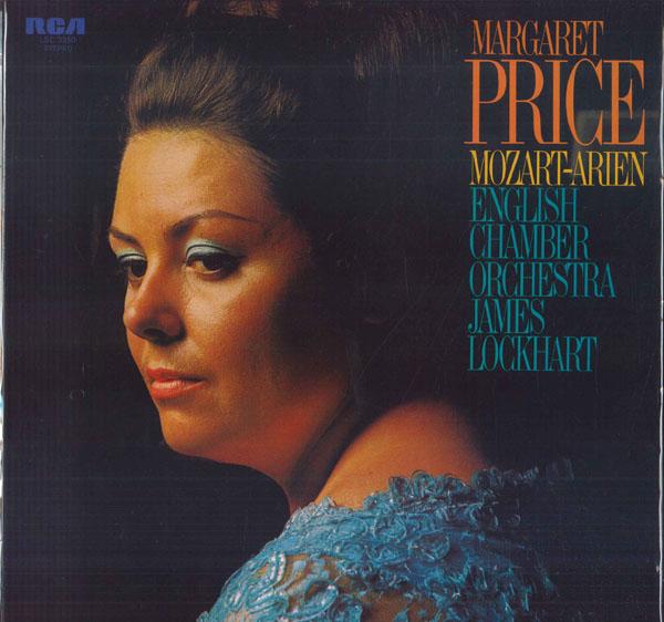 

LP Record MARGARET PRICE JAMES LOCKHART ENG Mozart Arien LSC3350 RCA 1973 Germany Classical Used