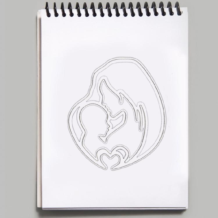 Metal Die-Cuts Making Embossing Scrapbooking Durable Stencils Holiday Mom