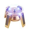 Airship UFO Rotating Display Stand 360 Degrees Solar Dual Use Automatic Turntable for Showcase