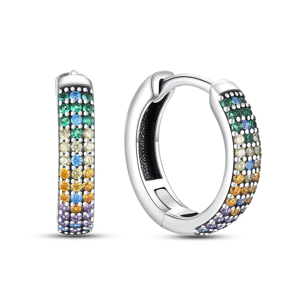 Copper Plated Woman Hoop Earring Original Pendientes Luxury Jewelry Gift