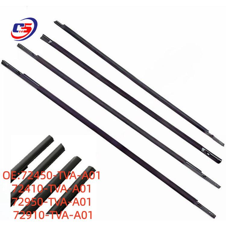 

Honda ACCORD 2019-2023 Car Window Weather Sealing Strip, Exterior 72410-TVA-A01 72450-TVA-A01 72410-TVA-A01 72950/72910-TVA-A01