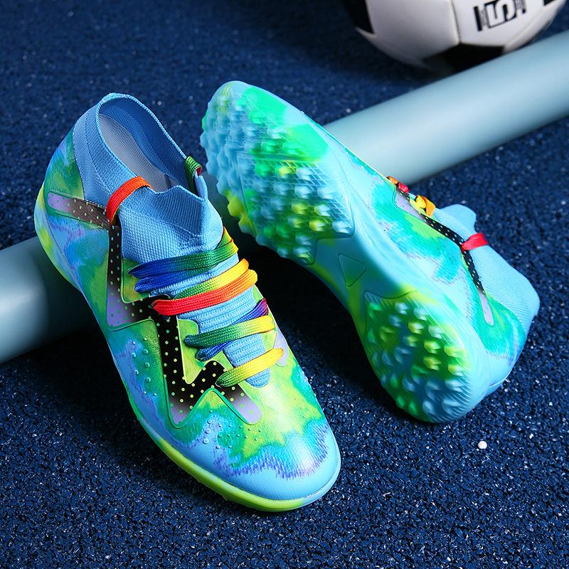 

Футбольные бутсы Putian бесшовные вязаные FG длинные ногти MG короткие ногти TF сломанные ногти искусственный газон соревнования тренировочные кроссовки мужские 46