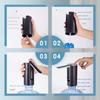 Automatisk vattendispenser USB-laddningsbar Bärbar Elektrisk Vattenflaskpump Vikbar Smart Kvantitativ Hink Flaskdispenser