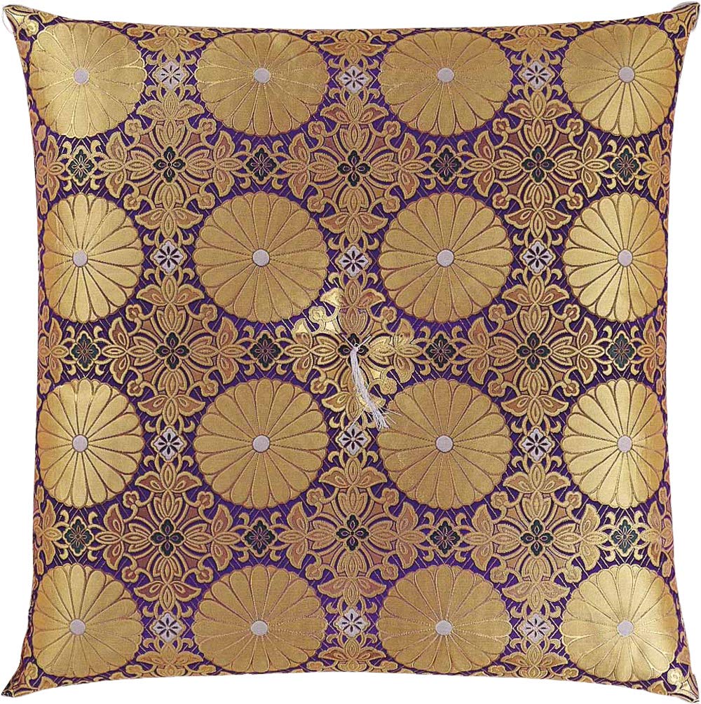 

Чайная церемония Три-Чо Четыре-Кама Подушка для Господина 67 x 68 Подушка для Панихиды, Буддийской службы, Буддийского алтаря, Храма (фиолетовый)