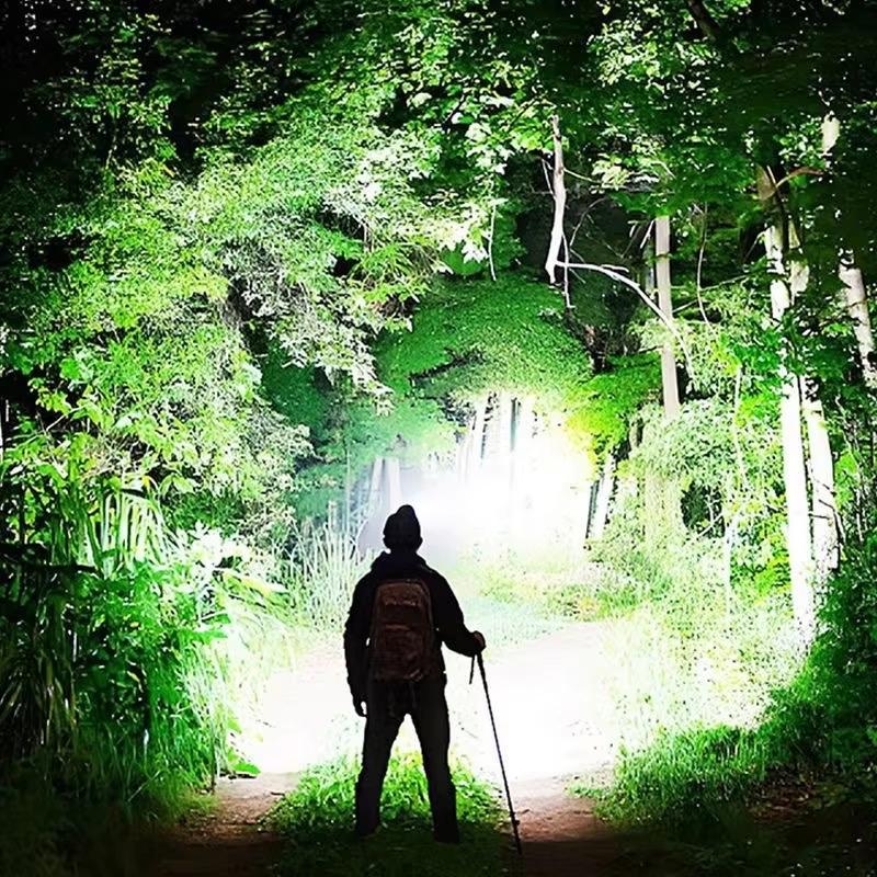 Rechargeable LED Headlamp High Lumens Head LED Front Flashlight Most Powerful Long Range Headlight Outdoor Fishing Camping Lights