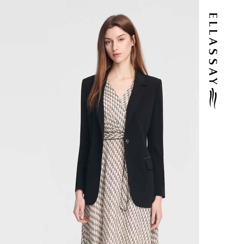 ELLASSAY Women's Slim Fit Professional Blazer
