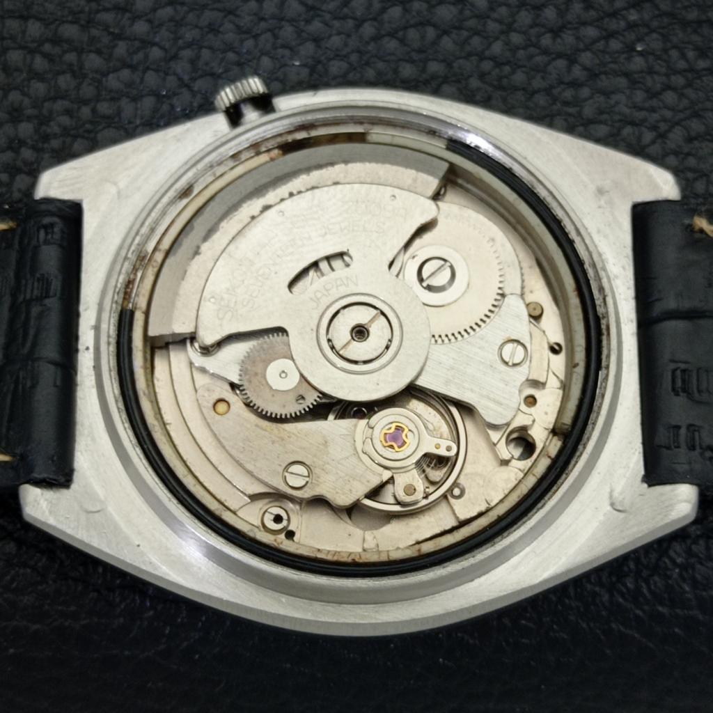 JAPAN VINTAGE SEIKO AUTOMATIC MENS FERRARI DIAL WATCH A700458-5 R203-a700458