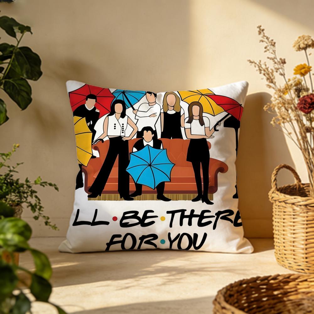

Hot FFriendser Cushion Cover Versatile DoubleSided Pillow Case Fit for Sofa Bed Car Daily Decor 30X30cm