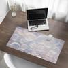 Elegant Decorative Desk Mat Soap Bubbles in Clouds 90x45 cm