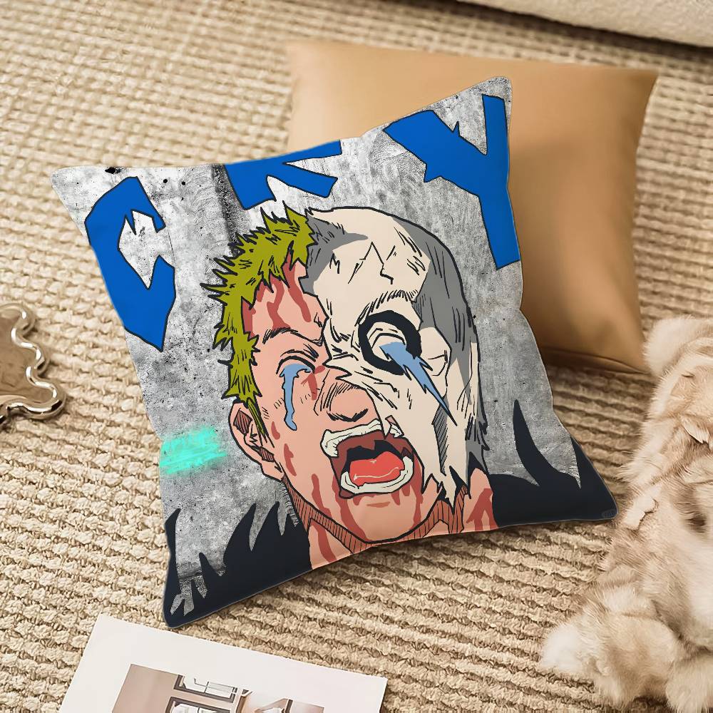 Anime D-DorohedoroS Pillow Case Anti-dustmite Invisible Zipper Sofa Bed