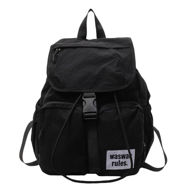 Casual Large-capacity Nylon Backpack, New Lightweight and Versatile Backpack Travel Schoolbag