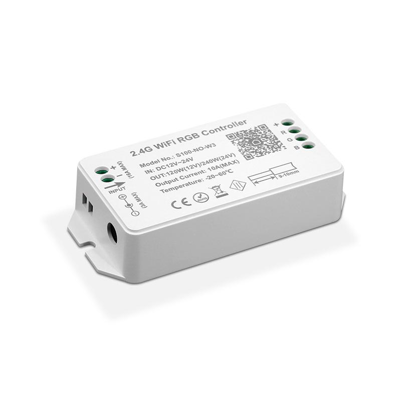 Graffiti RGB WiFi Light Strip Controller with Remote & Voice Control
