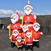 Gifts Garden Party Decor Happy New Year Santa Claus Doll Christmas Inflatable Toy Xmas Ornament