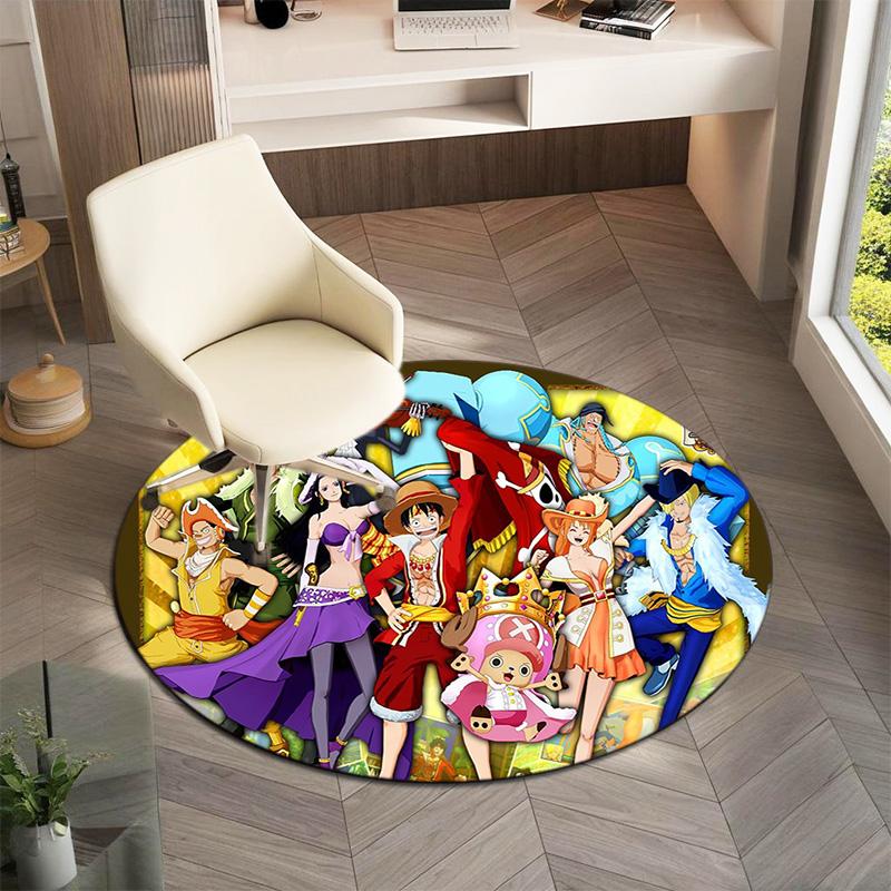 Cute Monkey D. Luffy from the Japanese manga ONE PIECE carpet is soft, home, bedroom, door mat decoration, and non slip carpet E6