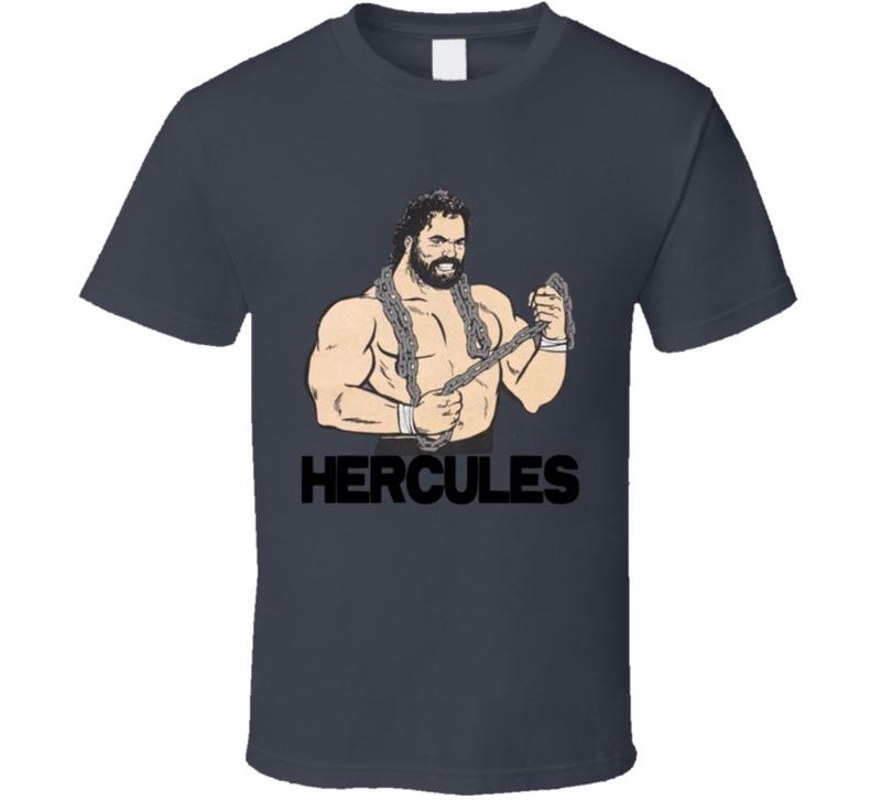 Hercules Wwf 80s Retro Wrestling Unisex T-shirt