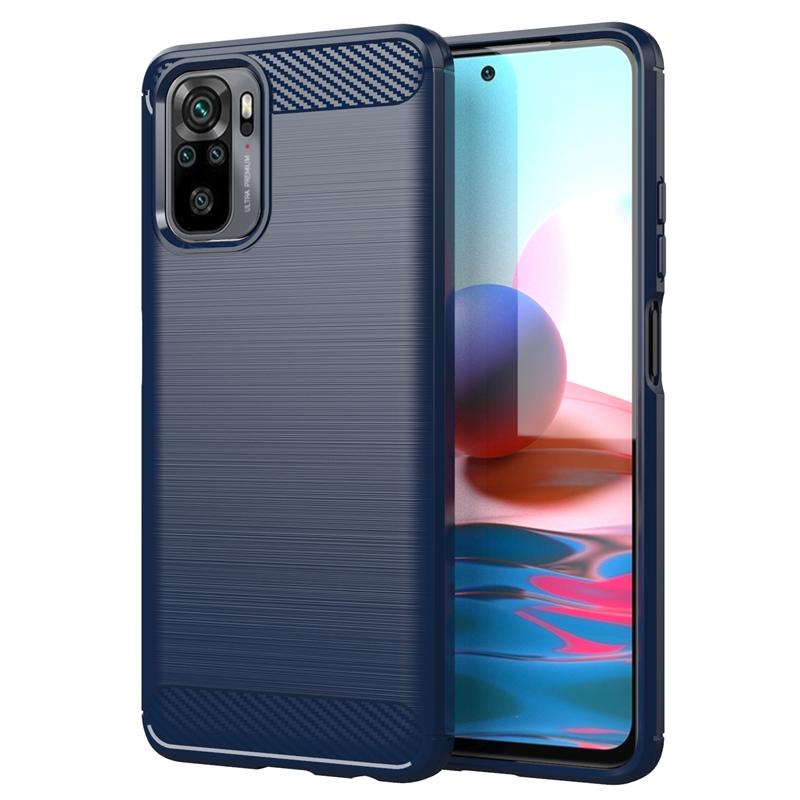 

Для Xiaomi Redmi Note 11 Pro Чехол силиконовый матовый для Redmi Note 10 Pro POCO M3 Pro Чехол TPU Fiber Slim Case Redmi Note 11 Pro RedmiNote11Pro China синий