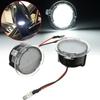 2PCS Car LED Rear Side Mirror View Puddle Light For Ford F150 Edge Expedion Flex