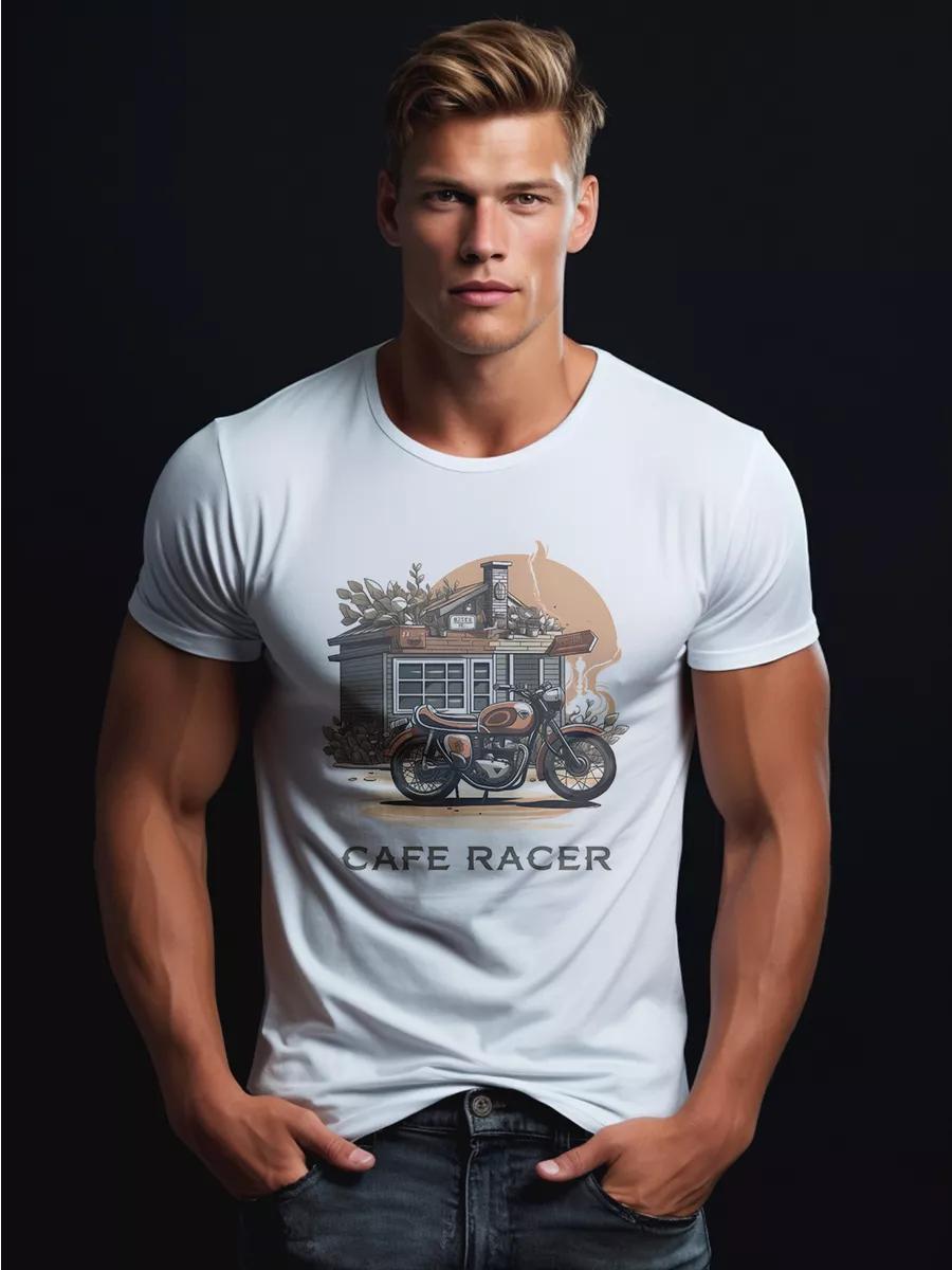 Oversized Skater Cat Print T-shirt L