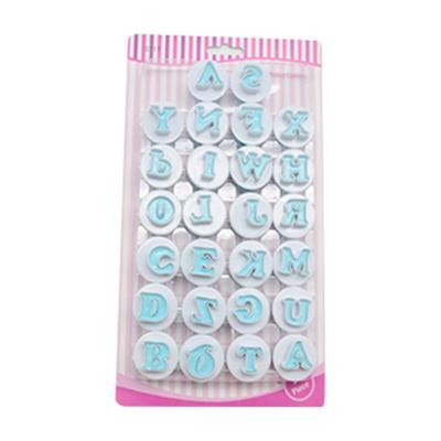 26 Pcs Letter Number Chocolate Molds Plastic Safe Spring Design Chocolate Baking Mould