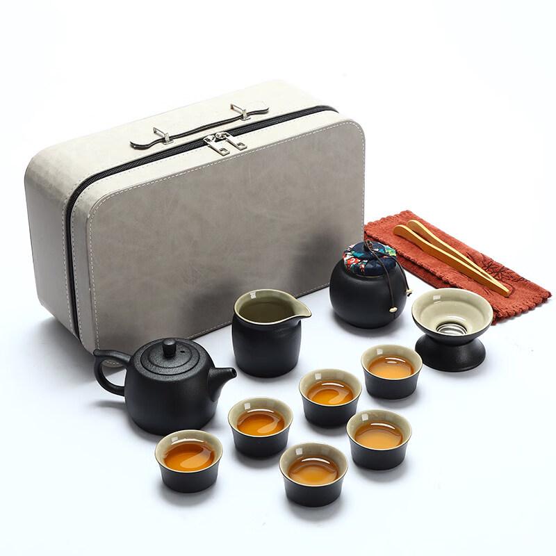 ZISIZ Japanese Style Travel Kung Fu Tea Set