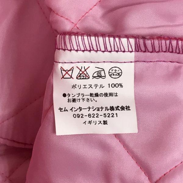 Fabricado no Reino Unido BEAVER Jaqueta Blusão Acolchoada com Capuz/Tamanho Feminino 36/S/Rosa/SEM Etiqueta Oficial(USADO)