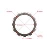 Hengjian Z300 Clutch Plates for KTM, Husqvarna, and GASGAS Kaixi Off-Road Motorcycles