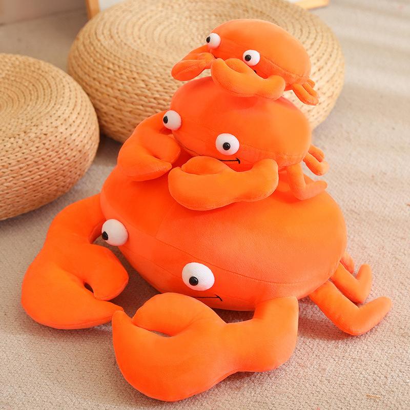 Crayfish Doll Simulation Crab Doll Plush Toy Spicy Shrimp Throw Pillow Hat Large Gift Gift