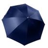 UV Golf Umbrella Automatic Straight Rod Black Glue Stylish 130cm Diameter Umbrella Dark Blue VIP