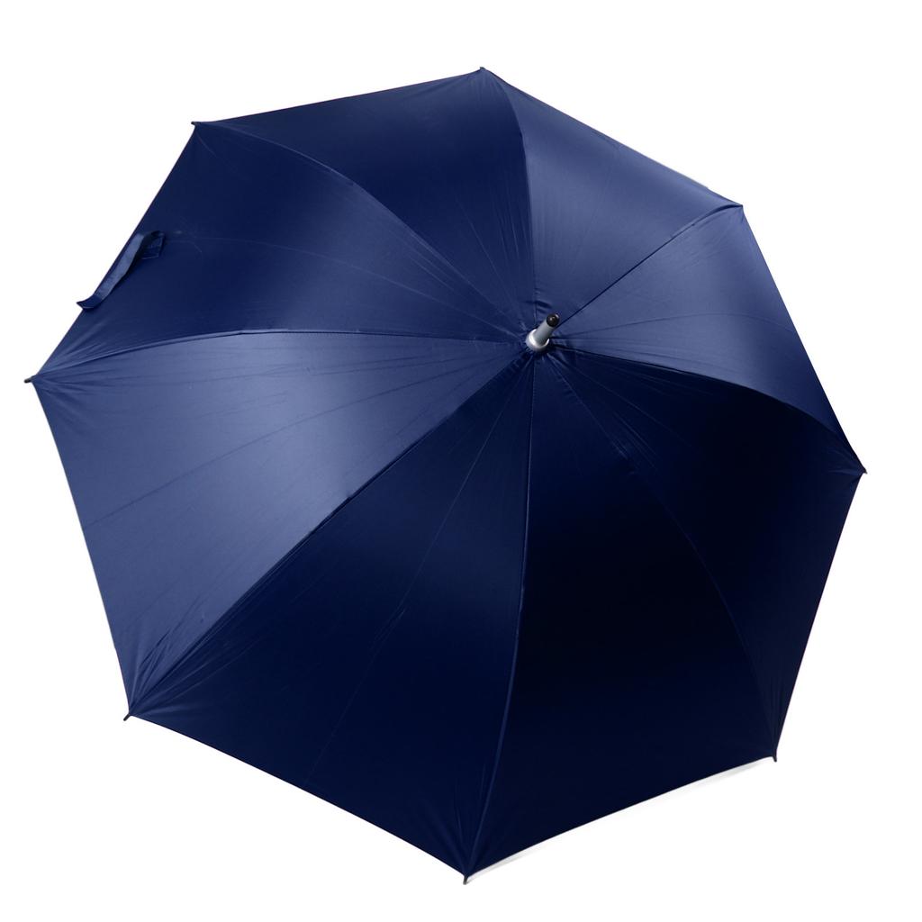 UV Golf Umbrella Automatic Straight Rod Black Glue Stylish 130cm Diameter Umbrella Dark Blue VIP