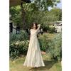 Holiday Style Flower Design Suspender Dress Women's 2026 Summer New Waist Thin Very Fairy Long Skirt