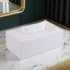 Modern Minimalist Leather Tissue Box for Home, Office, or Hotel