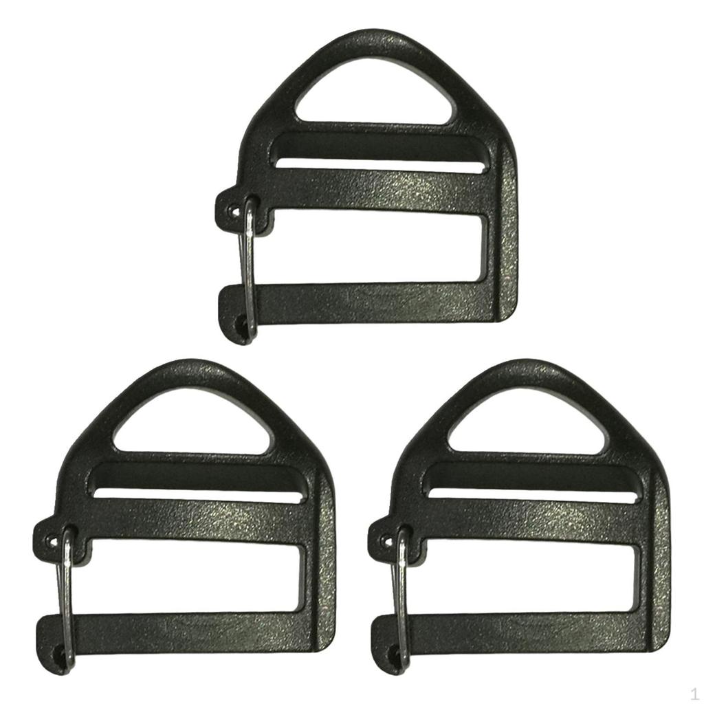 Slider Buckles Webbing Straps Buckle, for Replacement Repair Backpack Strap Buckle Fasteners