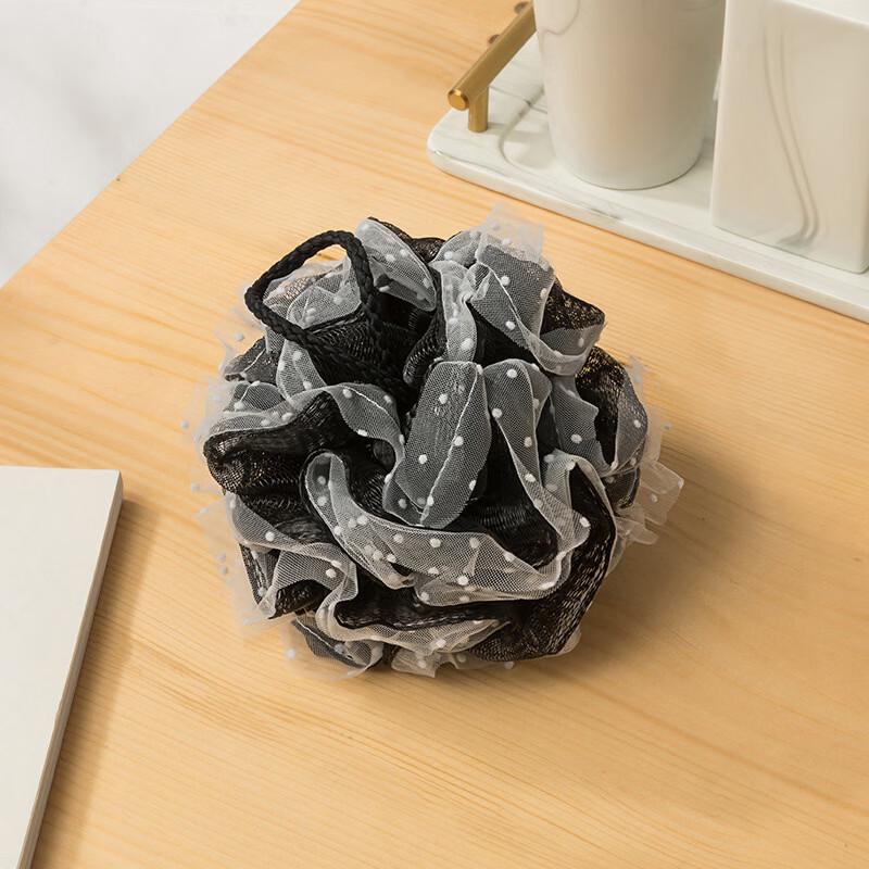 Puluo Polka Dot Bath Loofah Ball