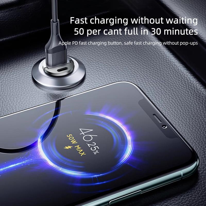 Cup Holders Car Charger USB Type-C Fast Charging Power Adapter For Jeep Grand Cherokee Wrangler JK Gladiator Compass Renegade Pa