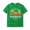 Australia Day Shirt Funny Australian Kangaroo Vintage Gift TShirt Unisex Funky Casual Tops Shirt Cotton T Shirts Fashionable