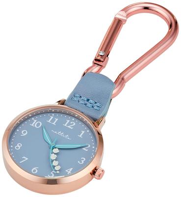 Feldarbeit Fulka Maiglöckchen Taschenuhr, Karabineruhr, Analog, Blau, GY050-2