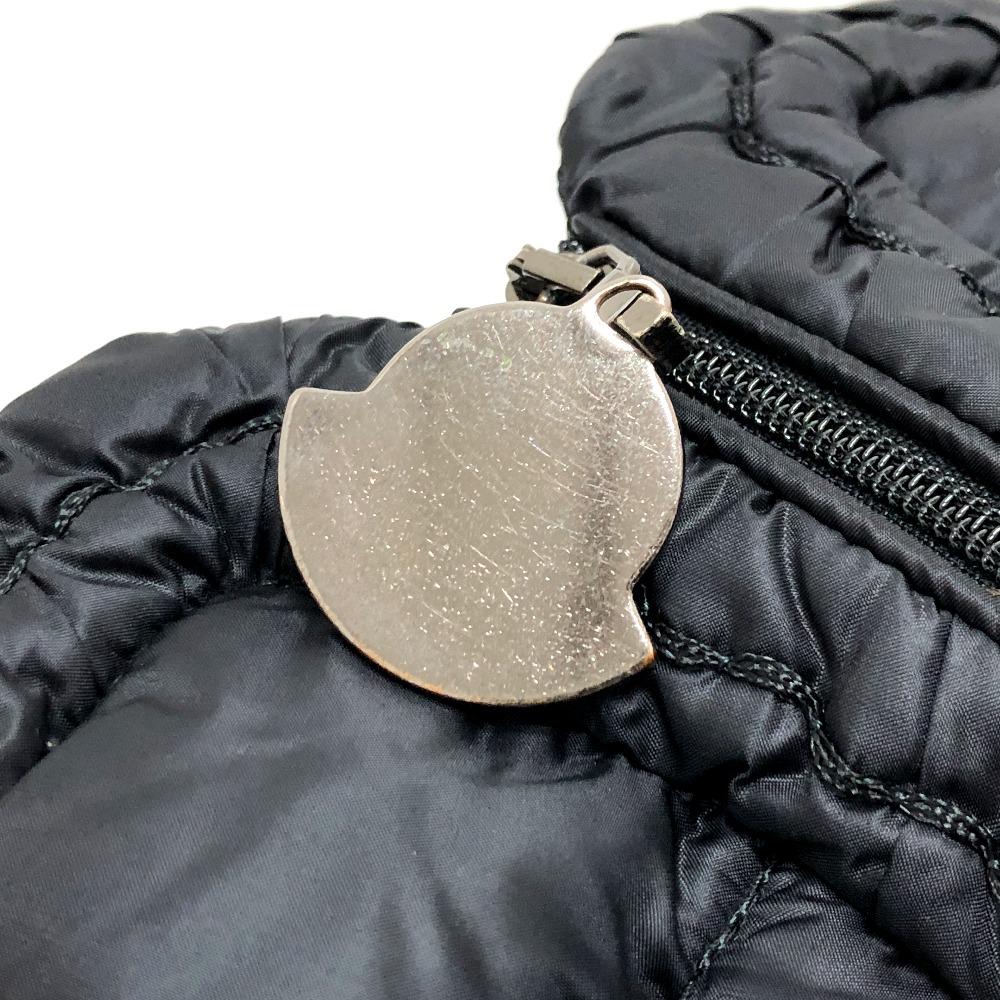 MONCLER logo Long Down Jacket Apparel Down jacket Nylon Black