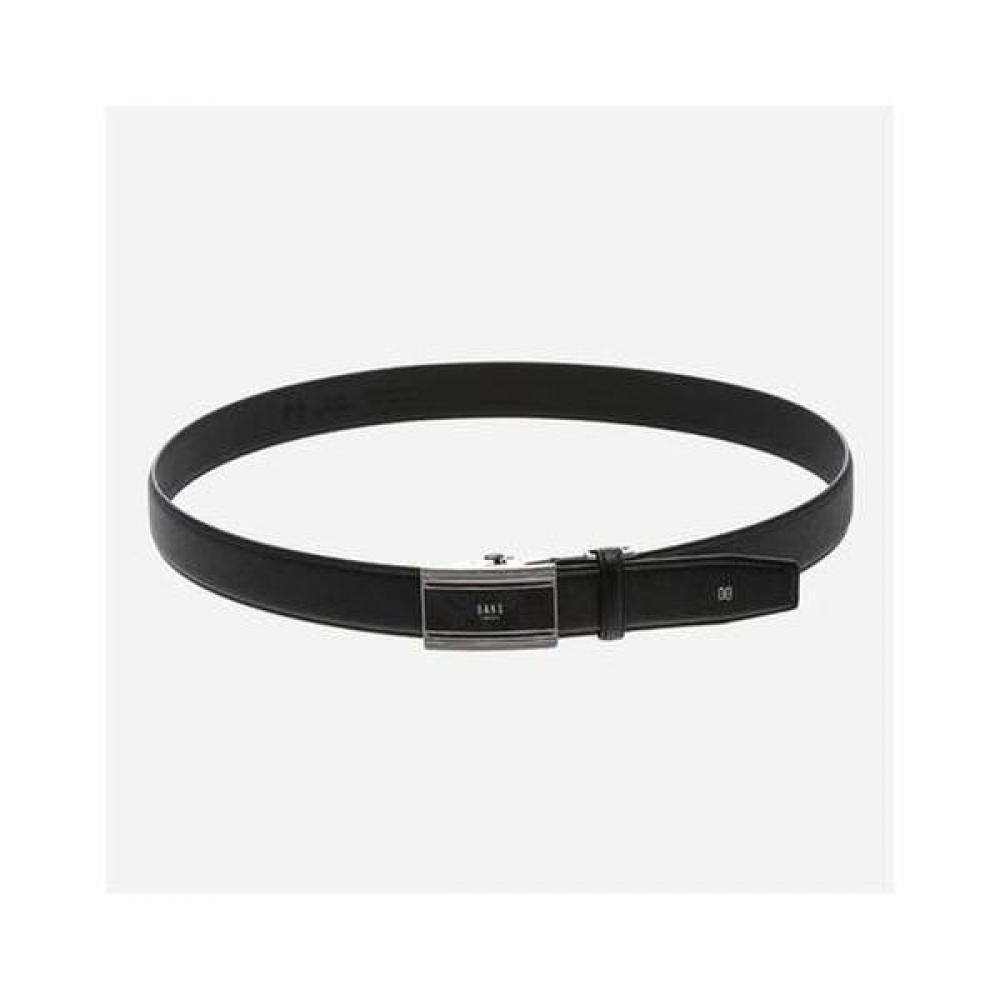 Daks Black Check Contrast Buckle Leather Automatic Belt Dbbe9e784