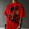 Anime Dragon Ball Wukong Printed Tshirt Mens and Womens Short Sleeve 2026 Summer New Fashion Pattern Tshirt Casual Top