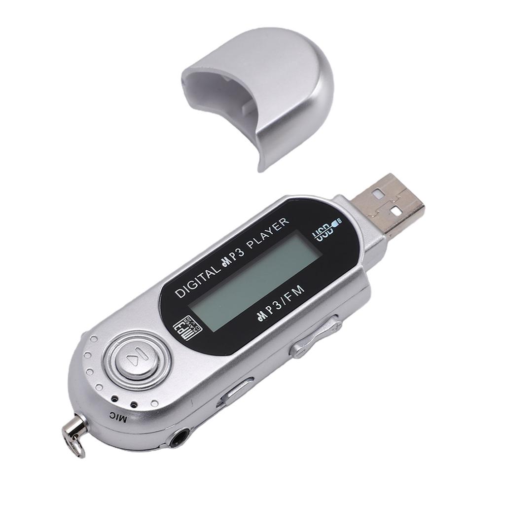USB 2.0 MP3 Player Retro Digital Music Player with LCD Display Supports MP3 WMA Formats Auto Shutdown